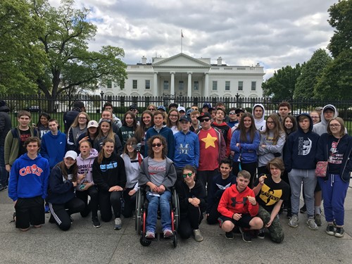 HS News: The 8th Graders Go To Washington